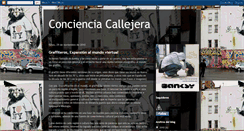 Desktop Screenshot of concienciacallejera.blogspot.com
