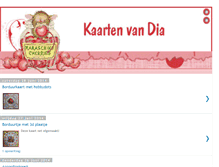 Tablet Screenshot of kaartenvandia.blogspot.com
