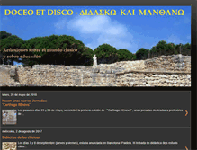 Tablet Screenshot of doceoetdisco.blogspot.com