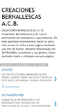 Mobile Screenshot of creacionesbernallescas.blogspot.com
