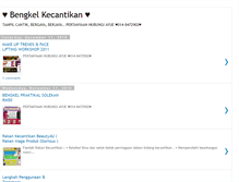 Tablet Screenshot of bengkelkecantikan.blogspot.com