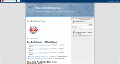 Desktop Screenshot of nyredbullfan.blogspot.com