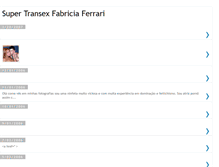 Tablet Screenshot of fabriciaferrari.blogspot.com