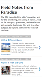 Mobile Screenshot of fieldnotesparadise.blogspot.com