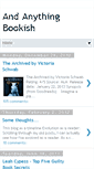 Mobile Screenshot of andanythingbookish.blogspot.com