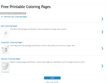 Tablet Screenshot of coloringpages-print.blogspot.com