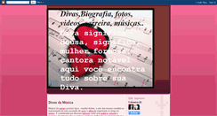 Desktop Screenshot of divasmusica.blogspot.com