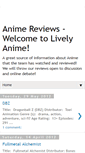 Mobile Screenshot of livelyanime.blogspot.com