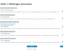 Tablet Screenshot of lilithalive2.blogspot.com