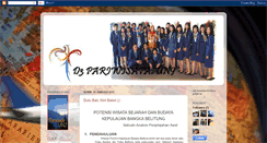 Desktop Screenshot of d3pariwisataunj.blogspot.com