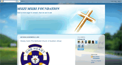 Desktop Screenshot of msizimsibifoundation.blogspot.com