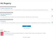 Tablet Screenshot of hitproperty.blogspot.com