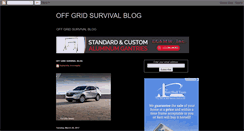 Desktop Screenshot of offgrid-survival.blogspot.com