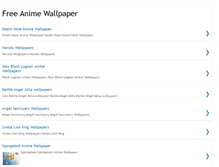 Tablet Screenshot of 1free-anime-wallpapers.blogspot.com