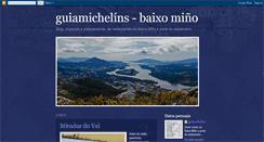 Desktop Screenshot of guiamichelins.blogspot.com