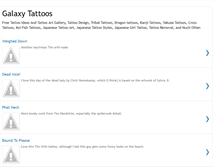 Tablet Screenshot of galaxytattoos.blogspot.com