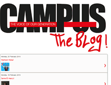 Tablet Screenshot of campus-mag.blogspot.com