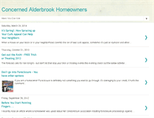 Tablet Screenshot of alderbrook-hoa.blogspot.com