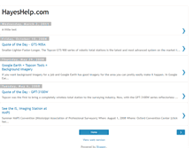 Tablet Screenshot of hayeshelptechtips.blogspot.com