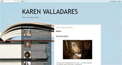 Desktop Screenshot of karenvalladares.blogspot.com