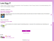 Tablet Screenshot of lets-diggit.blogspot.com