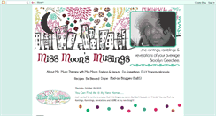 Desktop Screenshot of missmoonsmusings.blogspot.com