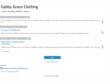 Tablet Screenshot of gabbygraceclothing.blogspot.com