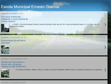 Tablet Screenshot of escolamunicipalernestogueiros.blogspot.com