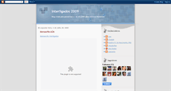 Desktop Screenshot of interligados2009.blogspot.com