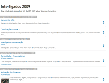 Tablet Screenshot of interligados2009.blogspot.com