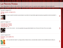 Tablet Screenshot of pecorarossa.blogspot.com