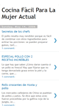 Mobile Screenshot of cocinaentretenida.blogspot.com