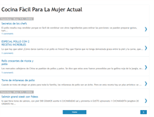 Tablet Screenshot of cocinaentretenida.blogspot.com