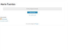 Tablet Screenshot of mario--fuentes.blogspot.com