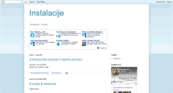 Desktop Screenshot of andrej-instalacije.blogspot.com