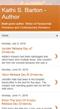 Mobile Screenshot of kathisbartonauthor.blogspot.com