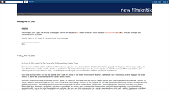 Desktop Screenshot of filmkritik.blogspot.com
