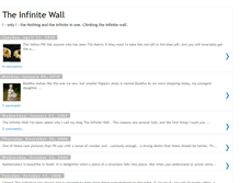 Tablet Screenshot of infinitewall.blogspot.com