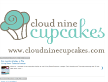 Tablet Screenshot of cloudninecupcakes.blogspot.com