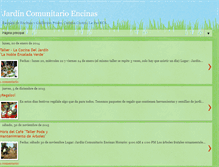 Tablet Screenshot of jardinencinas.blogspot.com