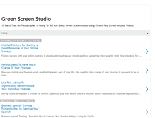 Tablet Screenshot of greenscreen-studio.blogspot.com