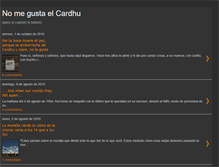 Tablet Screenshot of nomegustaelcardhu.blogspot.com