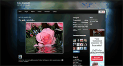 Desktop Screenshot of fotoinspiratii.blogspot.com