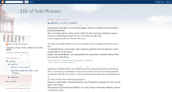 Desktop Screenshot of lifeofarabwoman.blogspot.com