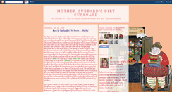 Desktop Screenshot of motherhubbardsdietcupboard.blogspot.com