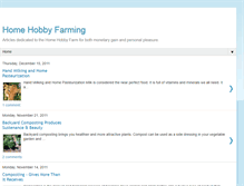 Tablet Screenshot of homehobbyfarming.blogspot.com