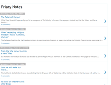 Tablet Screenshot of friarynotes.blogspot.com