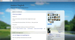 Desktop Screenshot of andersdagbok.blogspot.com