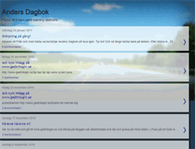 Tablet Screenshot of andersdagbok.blogspot.com