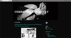 Desktop Screenshot of combatrockindustry.blogspot.com